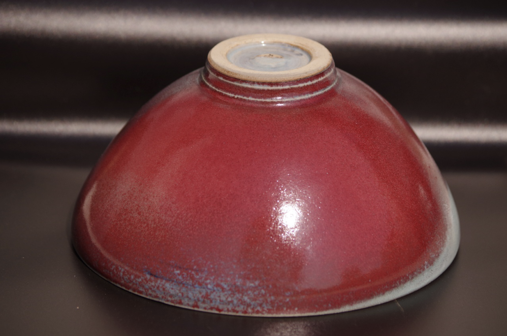 Ceramic kiln firing: copper enamel reduction