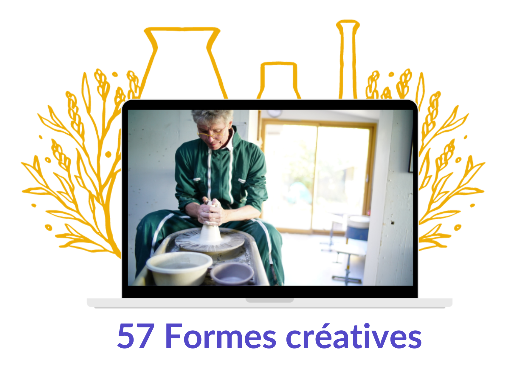 57 formes créatives de tournage céramique