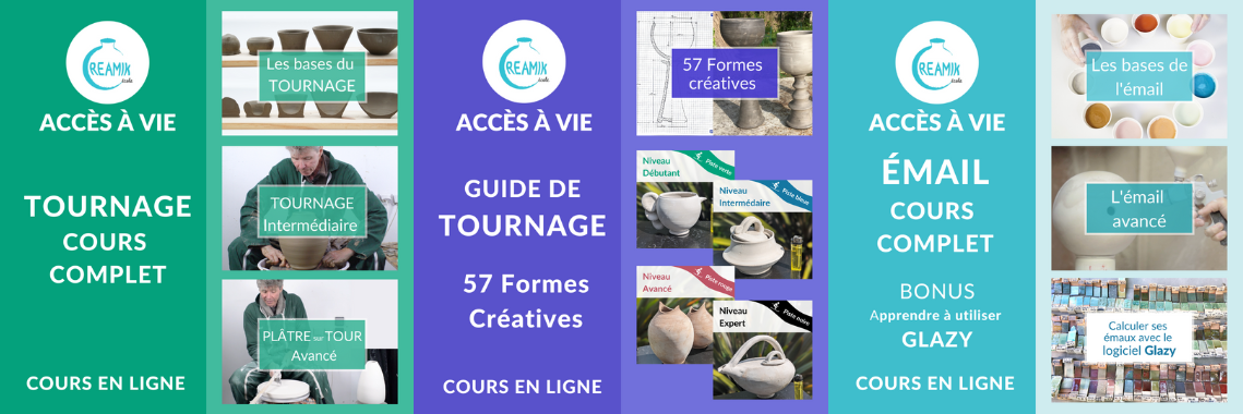 Pack complet de céramique - Ecole Creamik