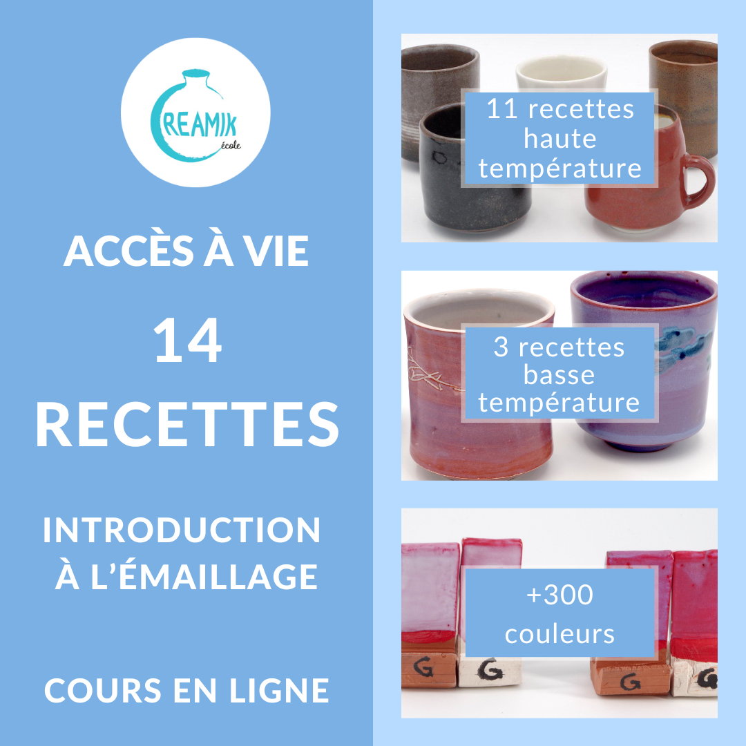 14 recettes - introduction à l'émaillage