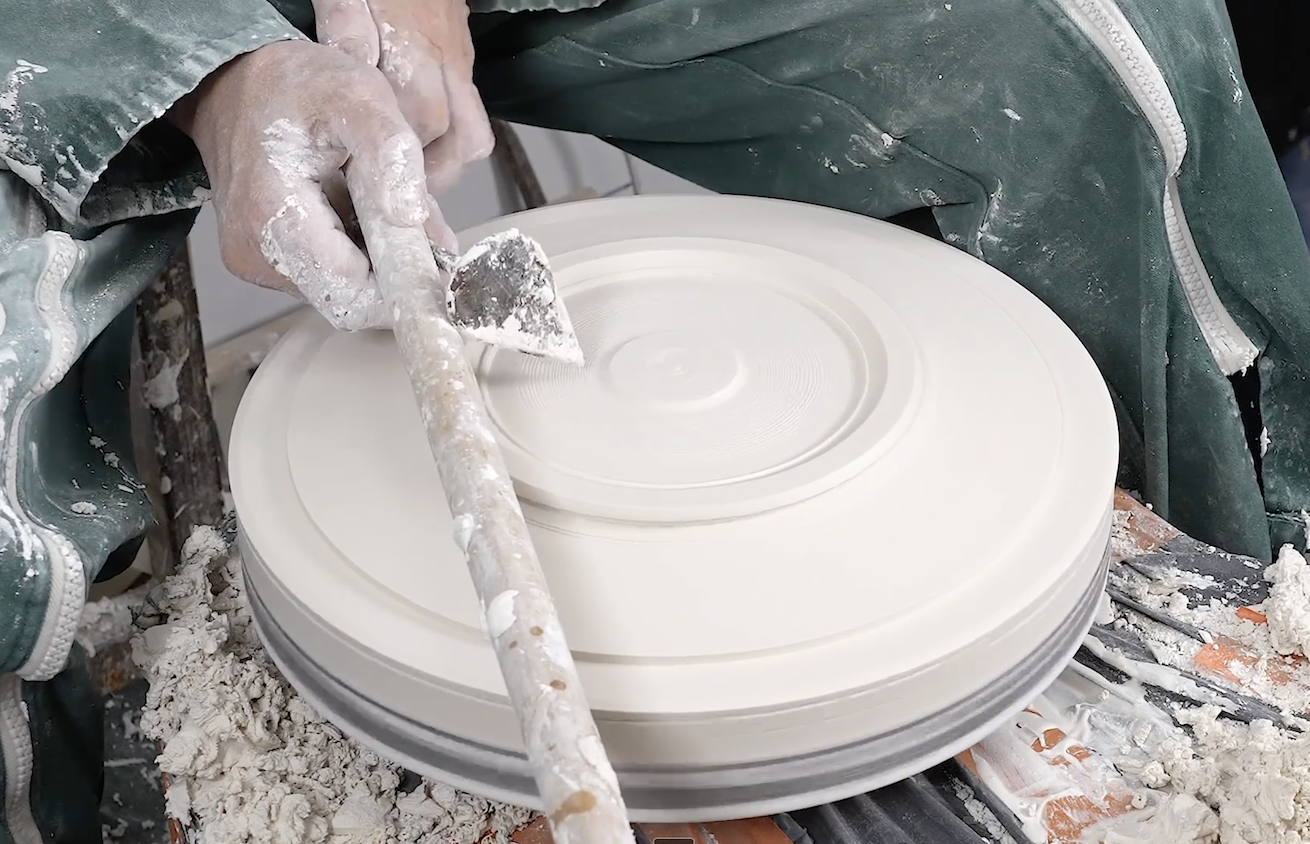 Plâtre sur tour, école Créamik Plâtre sur tour, école Créamik